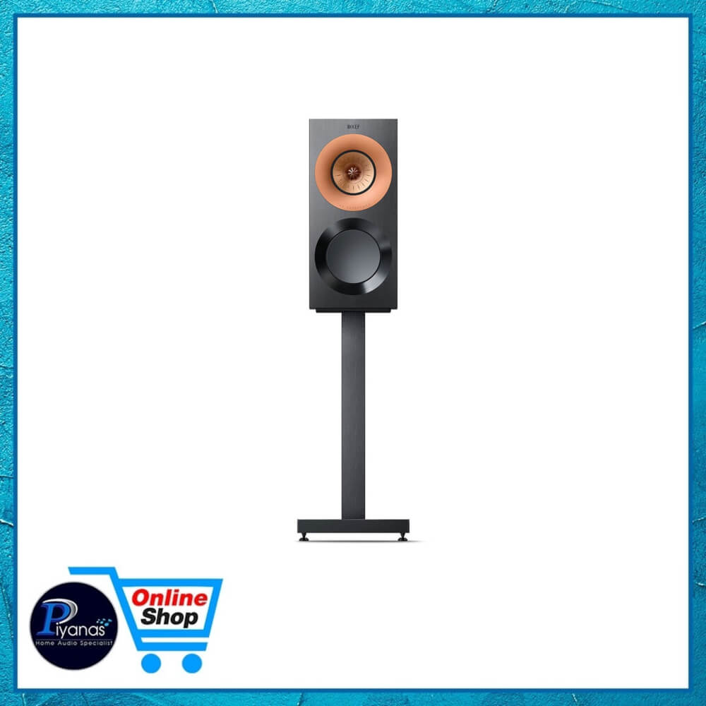 ลำโพงบุ๊คเชล์ฟ KEF : REFERENCE 1 META สีดำ/คอปเปอร์